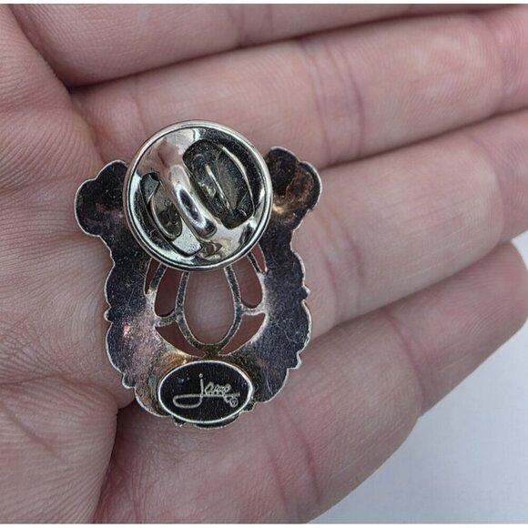 Jane AOL Guardian Angel Pin Brooches Silver & Gold Tone Faux Pearl Lot of 5 Xmas - Picture 10 of 15